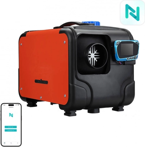 Niezależne ogrzewanie dieslowskie BLITZWOLF BW-AH-H1B-BT 5 kW z Bluetooth i aplikacją mobilną
