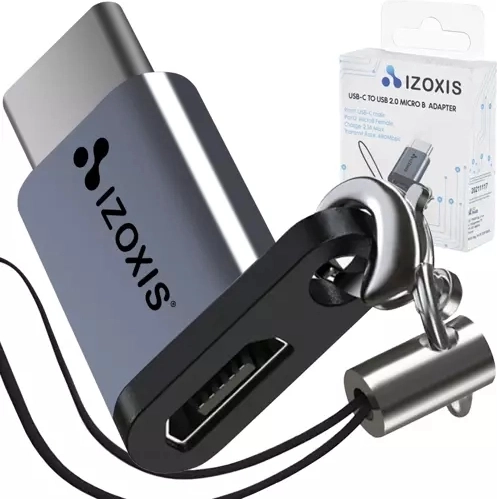 Adapter USB-C na Micro USB 2.0 z pętelką