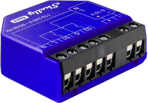 Shelly Pro Dimmer 0/1-10V PM sterownik oświetlenia