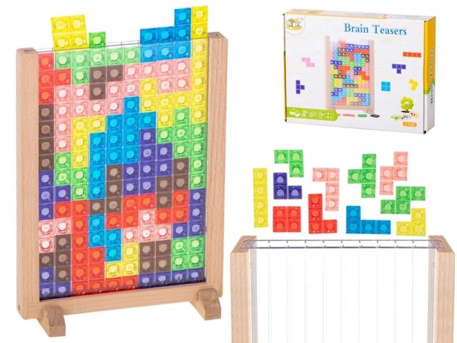 Puzzle tetris stojąca gra