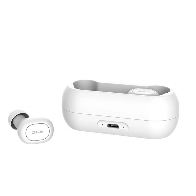 Bezprzewodowe słuchawki TWS QCY T1C Bluetooth V5.0 (białe)