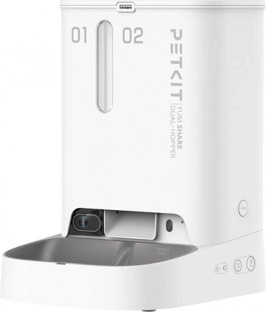 Inteligentny dozownik karmy PETKIT yumshare dual hopper z kamerą 1080p