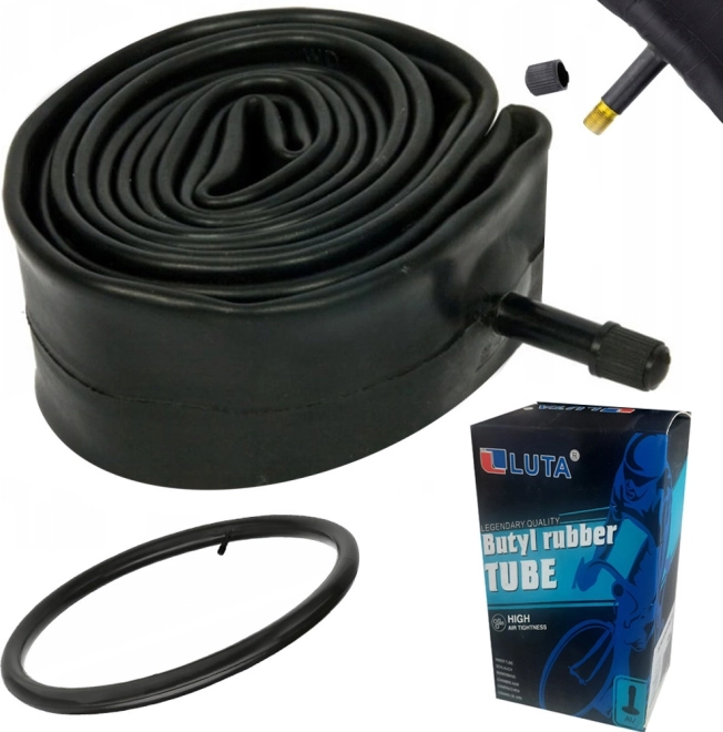 dętka 28 x 1,75–2,125 z zaworem samochodowym (Schrader), butyl