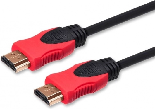 Kabel HDMI 2.0, 3 m, czarny, pozłacane końcówki, ethernet/3D, 4K