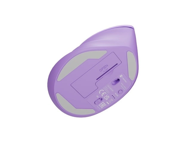 Bezprzewodowa mysz pionowa Pure Lavender Crake 2