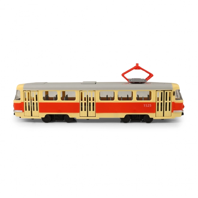 Tramwaj ogłaszający przystanki