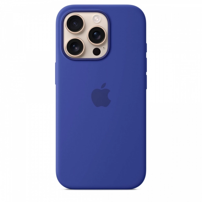 Etui silikonowe z MagSafe do iPhone 16 Pro - Ultramaryna