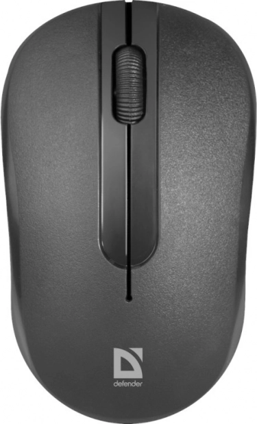 Bezprzewodowa mysz optyczna Defender czarna 1600 dpi