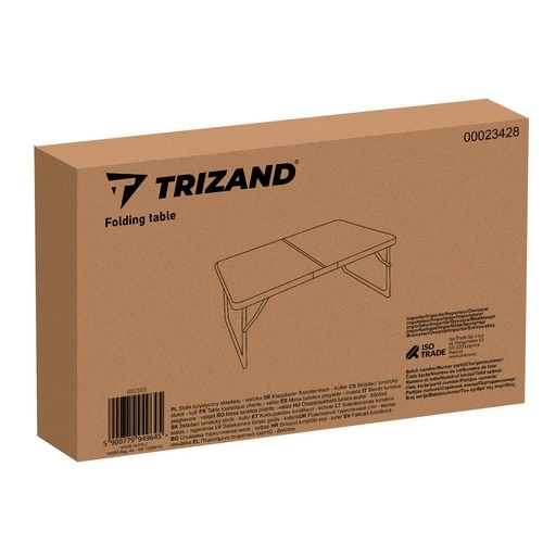 Składany turystyczny stolik TRIZAND