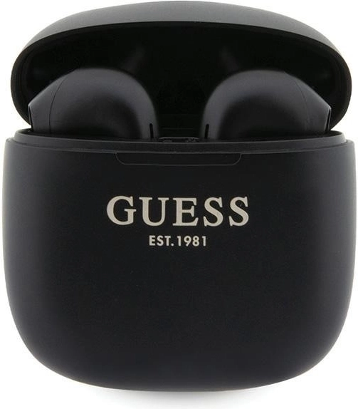 Guess Bluetooth słuchawki bezprzewodowe TWS czarne