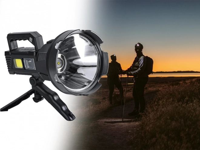Statywowy reflektor Cree LED XHP50 COB do turystyki
