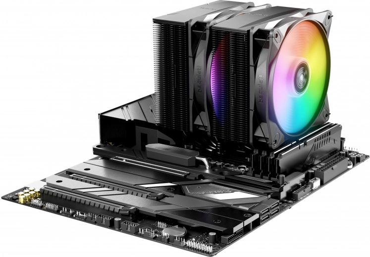 Dwa 120 mm wentylatory Light Wings LX z ARGB