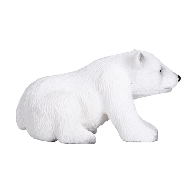 Figurka niedźwiedzia polarnego siedzącego
