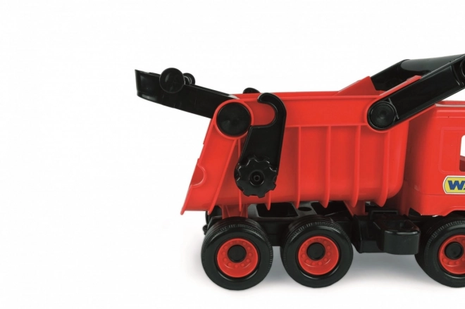 Czerwona wywrotka Wader Middle Truck