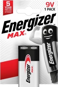 Alkaliczna bateria 9V ENERGIZER MAX