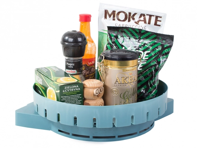 Obrotowy organizer łazienkowo-kuchenny