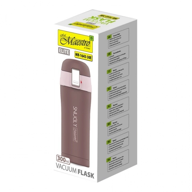 300 ml kubek termiczny Snugly MR-1643-30E brązowy