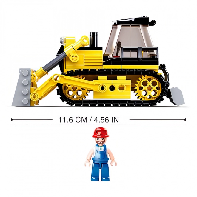Sluban Town Budowniczy M38-B0802 Buldozer