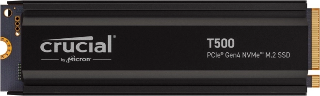 Crucial T500 4 TB SSD M.2 NVMe PCIe 4.0 z radiatorem