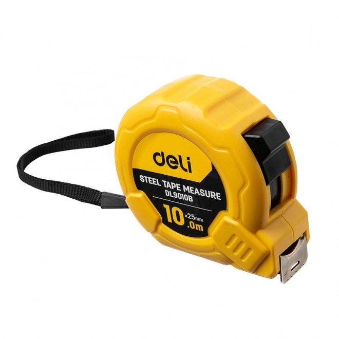 Metr Deli Tools 10m EDL9010B Żółty