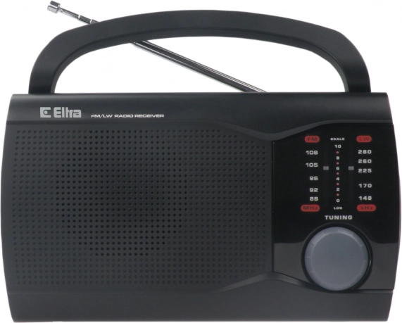 Przenośne radio EWA czarne