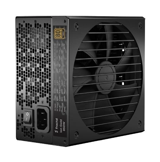 Fractal Ion Gold 850W w pełni modułowe zasilanie