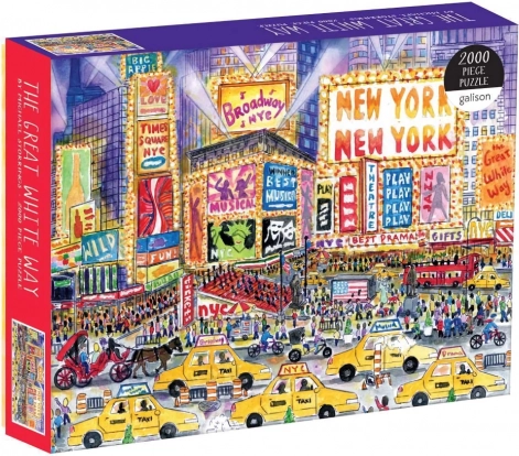 Galison puzzle Światła na Broadwayu 2000 elementów