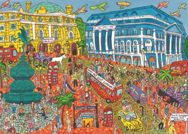 Puzzle Piccadilly Circus Londyn 1000 kawałków