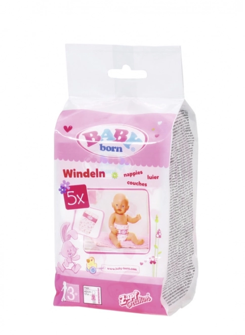Baby Born Pieluchy - 5 sztuk