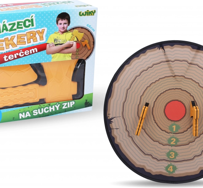 Rzutowe toporki z tarczą 66 cm