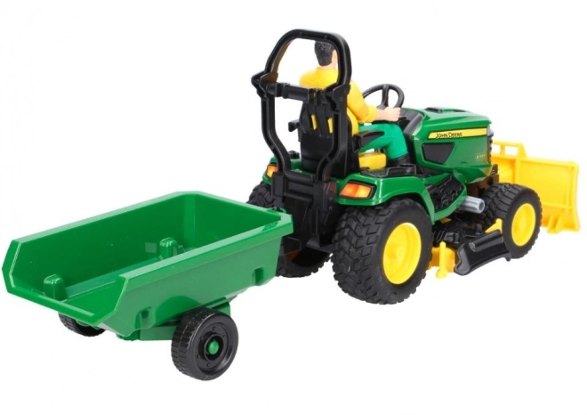 Bruder Traktor Ogrodowy John Deere X949 z Ogrodnikiem