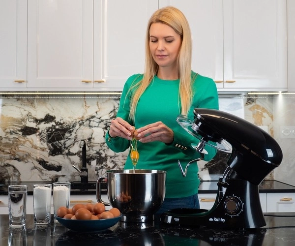 Ruhhy 16745 Robot kuchenny 6,2L+ 24 końcówek cukierniczych 2200W