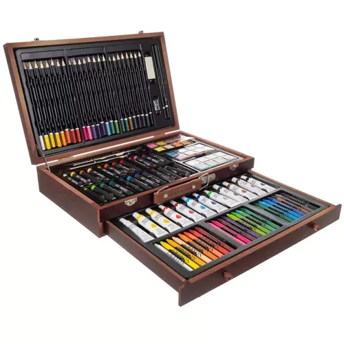 Zestaw malarski w walizce - 128 sztuk Maaleo 21644