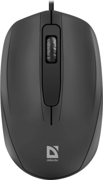 przewodowa mysz optyczna DEFENDER Alpha MB-507, 1000 DPI, czarna