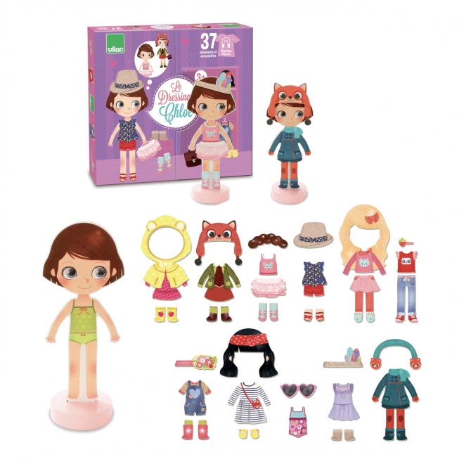 Vilac Magnetyczne puzzle do ubierania Chloe