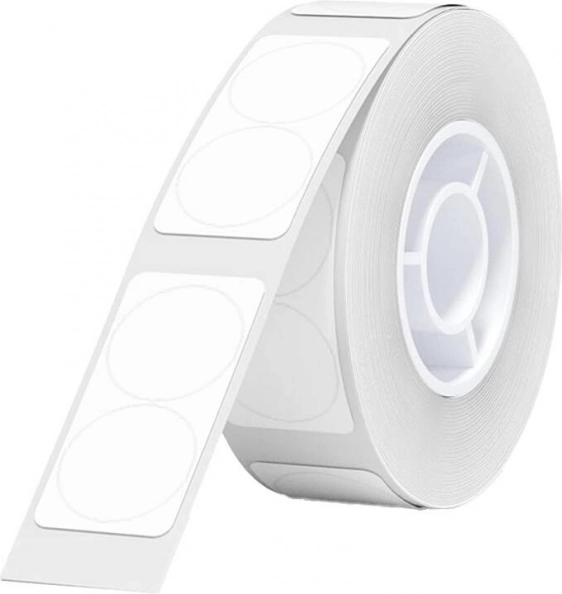Termiczne etykiety Niimbot białe okrągłe 14x28 mm 220 szt.