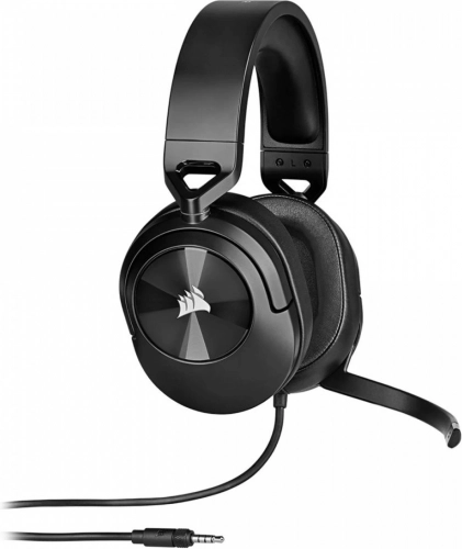 Słuchawki gamingowe CORSAIR z dźwiękiem przestrzennym 7.1 w kolorze carbon