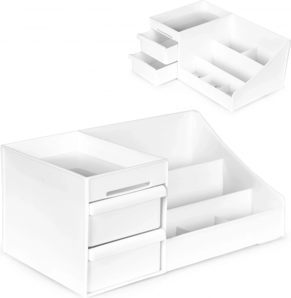 Uniwersalny plastikowy organizer na kosmetyki i artykuły biurowe ModernHome
