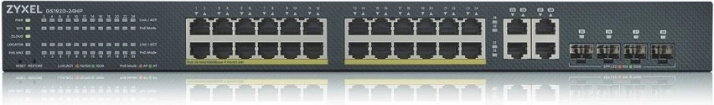 Zyxel GS1920-24HP v2 gigabitowy przełącznik PoE 24× Gb + 4× SFP, 375 W, NebulaFlex
