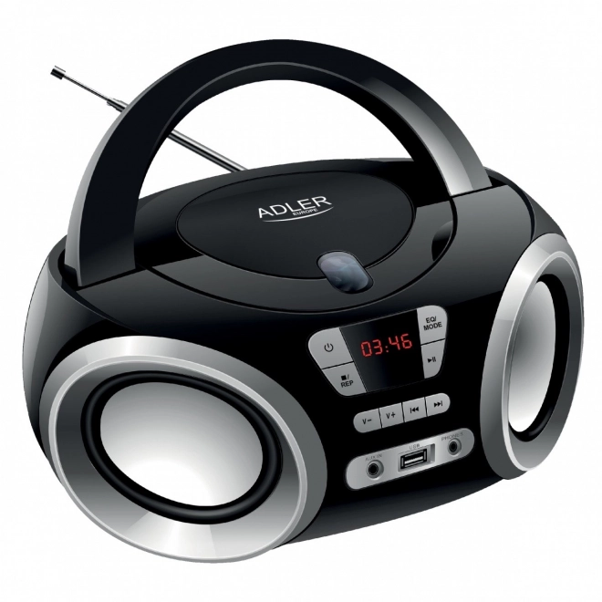 Przenośny boombox z CD i USB ADLER AD 1181
