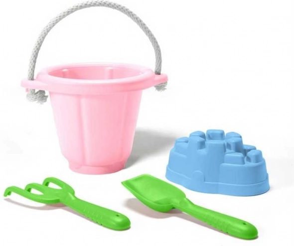 Różowy zestaw do piasku Green Toys