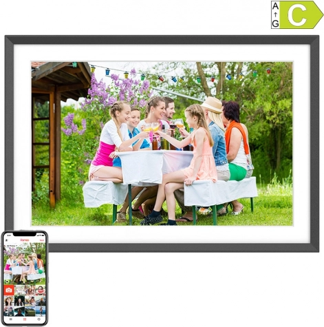 Arzopa inteligentna cyfrowa ramka na zdjęcia 15,6" Full HD z aplikacją Frameo