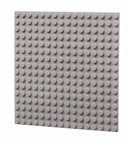 L-W Toys Podstawowa płytka 16x16 jasnoszara