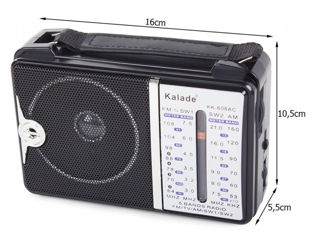 Retro kuchenne radio FM AM SW