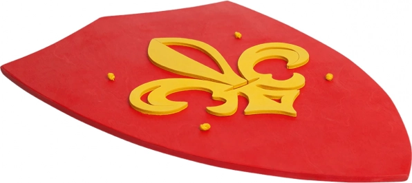 Autentyczny herb ANJOU