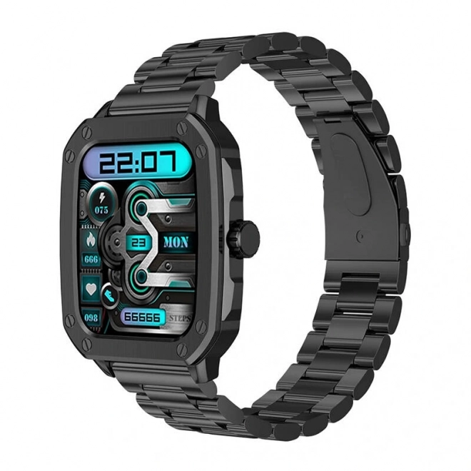 Smartwatch Blitzwolf BW-GTC3 (czarna/czarna stal)