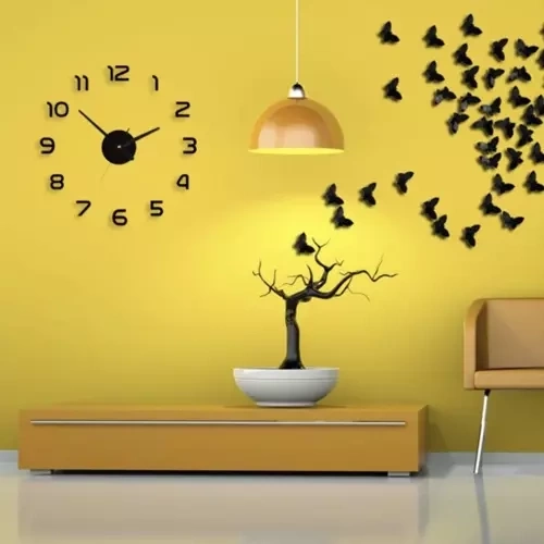 Zegar ścienny DIY Ruhhy