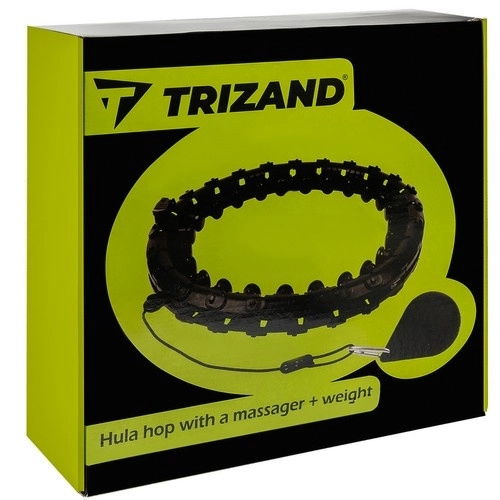 Hula hop z narzędziem do masażu + z obciążeniem Trizand 22044