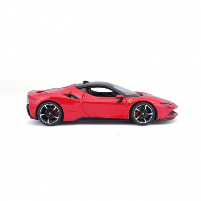 Bburago 1:24 Ferrari Top SF90 Stradale Czerwony