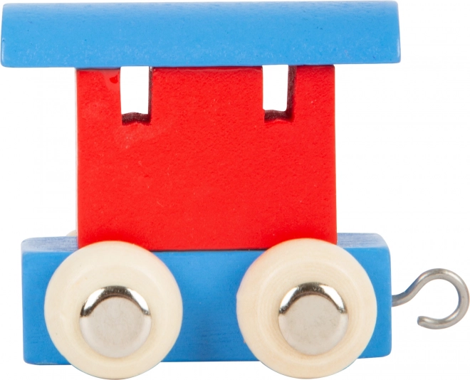 Small Foot kolorowy wagonik do drewnianych kolejek